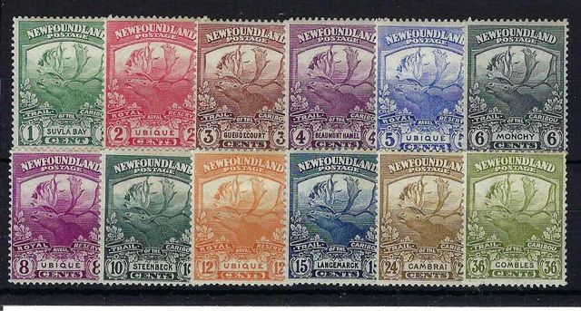 Image of Canada-Newfoundland SG 130/41 LMM British Commonwealth Stamp